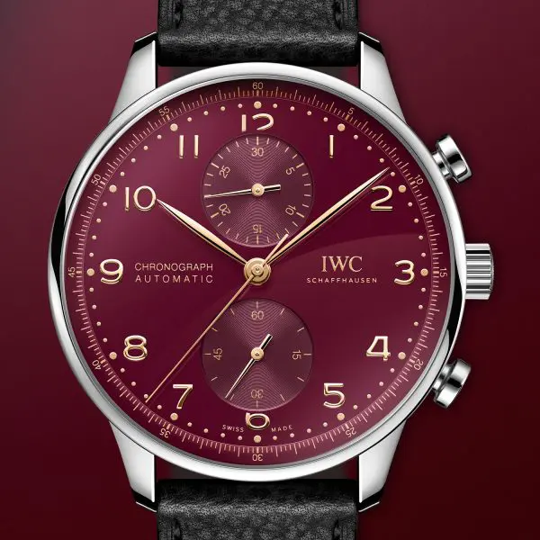 2024 IWC Portugieser Chronograph Year of the Dragon burgundy dial IW371629 6 2024 IWC Portugieser Chronograph Year of the Dragon burgundy dial IW371629 6