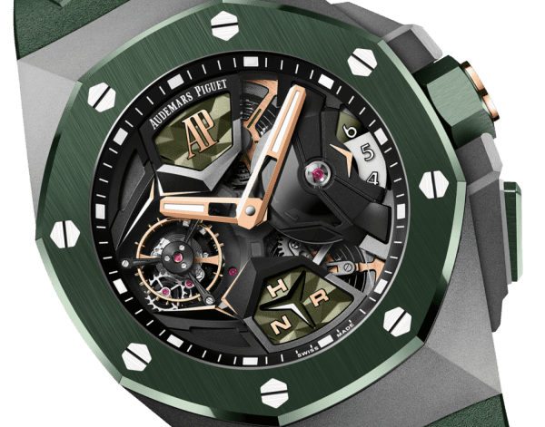 Audemars Piguet Royal Oak Concept Flying Tourbillon GMT in Green Colour Audemars Piguet Royal Oak Concept Flying Tourbillon GMT in Green Colour