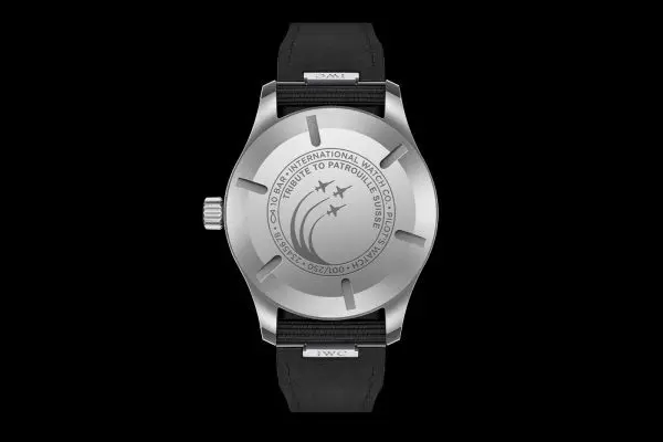 IWC Pilots Watch Mark XX Patrouille Suisse Caseback 2 IWC Pilots Watch Mark XX Patrouille Suisse Caseback 2