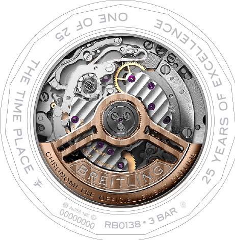 Breitling 3 BREITLING NAVITIMER B01 CHRONOGRAPH 43 THE TIME PLACE 25th ANNIVERSARY SPECIAL EDITION