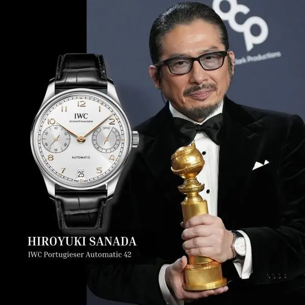Hiroyuki Sanada – IWC Portugieser Automatic 42 Hiroyuki Sanada – IWC Portugieser Automatic 42
