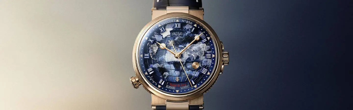 Breguet Marine Hora Mundi 5555 Edisi 250 Tahun, Koleksi Jam Tangan Traveller Mewah