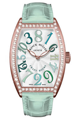 Rekomendasi Jam Wanita Franck Muller Cintrée Curvex Crazy Hours Pastels Ref. 5850CHIIICYMIND1R5N