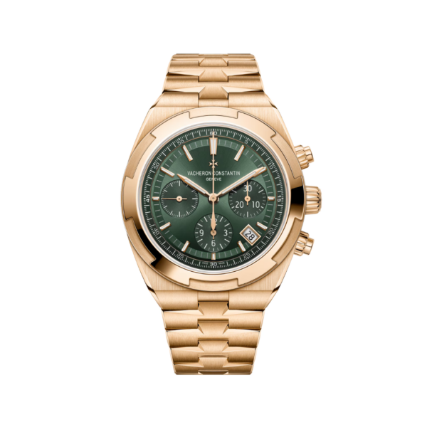 Overseas Chronograph – 42.5 mm - Pink Gold (Front)