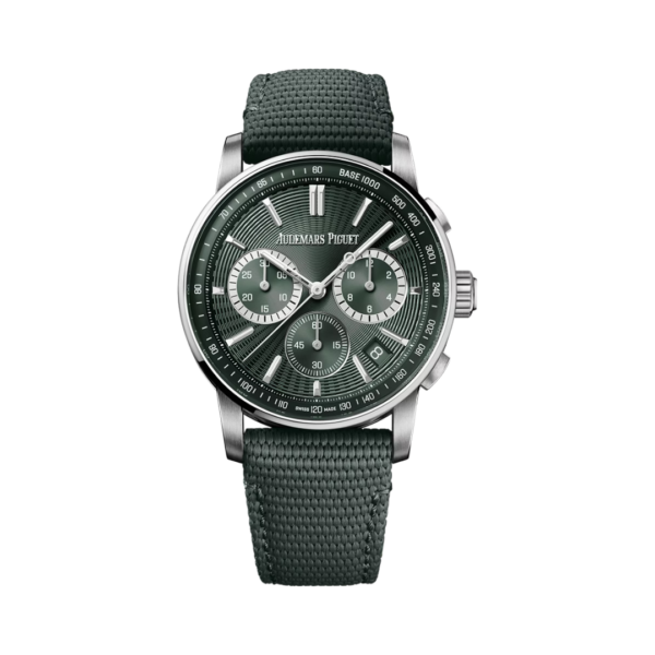 Selfwinding Chronograph – 38 mm, Stainless Steel (front)