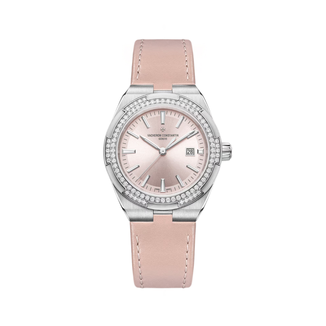 Overseas Self-Winding - 35 mm - Stainless Steel (Leather)