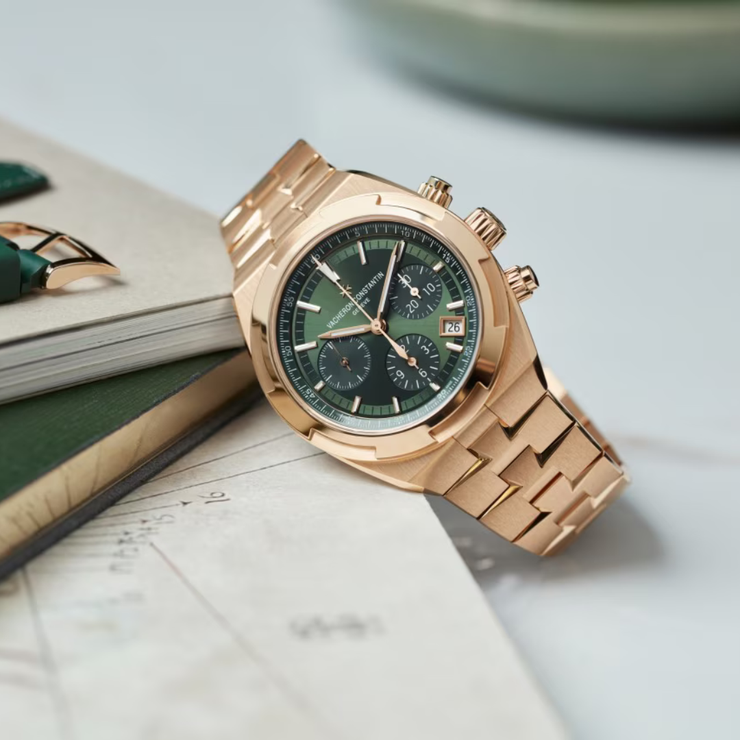 Overseas Chronograph – 42.5 mm - Pink Gold