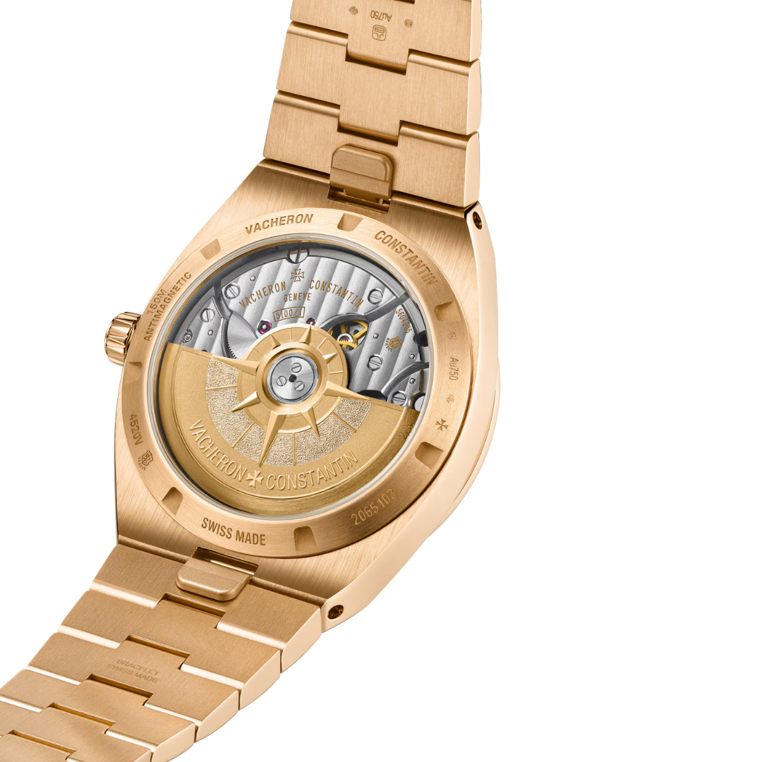 Overseas Self-Winding – 41 mm - Pink Gold (Back)