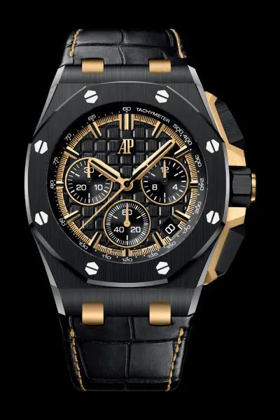 Audemars Piguet Royal Oak Offshore Selfwinding Chronograph 43mm Black Ceramic and Yellow Gold 26420CE 5 Audemars Piguet Royal Oak Offshore Selfwinding Chronograph 43mm Black Ceramic and Yellow Gold 26420CE 5