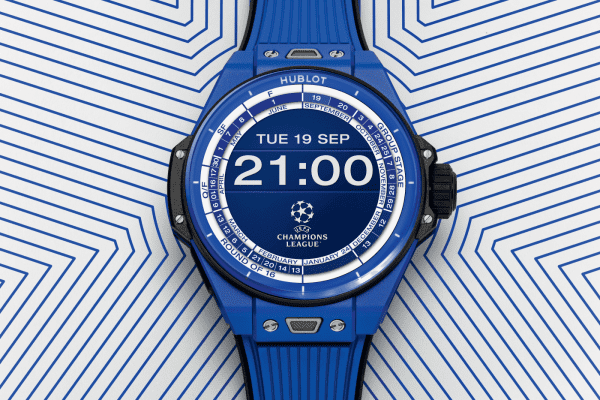 Big Bang e UEFA Champions League 44 mm Blue Dial Lifestyle2 0 Big Bang e UEFA Champions League 44 mm Blue Dial Lifestyle2 0