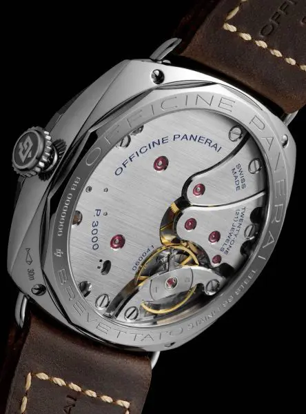 Panerai-Radiomir-3-Days-Acciaio-PAM687-aBlogtoWatch-PANERAI-P3000-movement