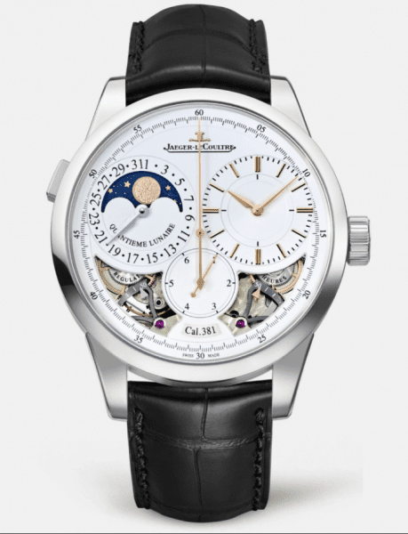 the Jaeger-LeCoultre Duomètre Quantième Lunaire