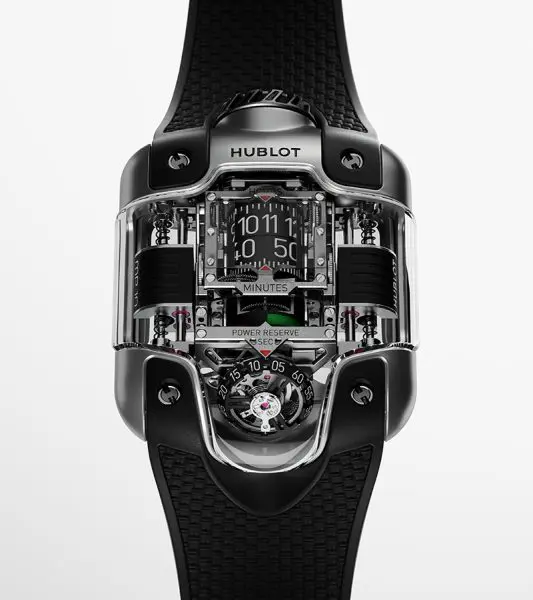 The Hublot MP 10 Tourbillon Weight Energy System Titanium The Hublot MP 10 Tourbillon Weight Energy System Titanium