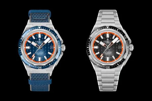 Zenith Defy Extreme Diver Blue Black Zenith Defy Extreme Diver Blue Black