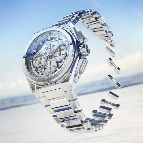 Zenith Defy Extreme Mirror Polished Stainless Steel Metallic Sapphire El Primero 8 Zenith Defy Extreme Mirror Polished Stainless Steel Metallic Sapphire El Primero 8