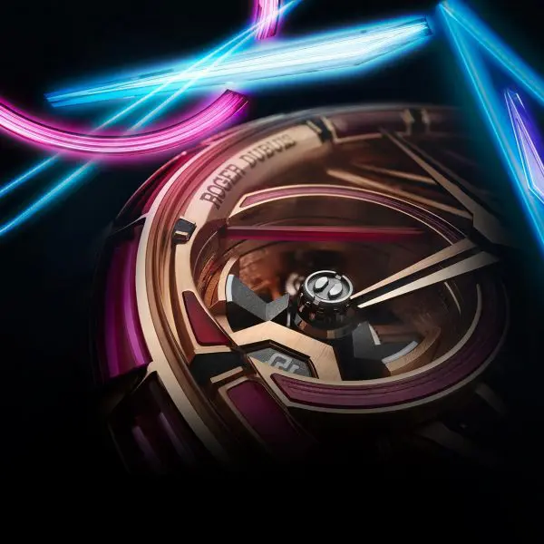 Roger Dubuis ignites the Excalibur Blacklight Spin-Stone™ Monobalancier Roger Dubuis ignites the Excalibur Blacklight Spin-Stone™ Monobalancier