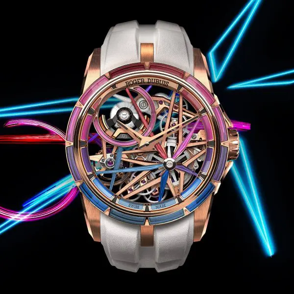 Roger Dubuis ignites the Excalibur Blacklight Spin-Stone™ Monobalancier Roger Dubuis ignites the Excalibur Blacklight Spin-Stone™ Monobalancier
