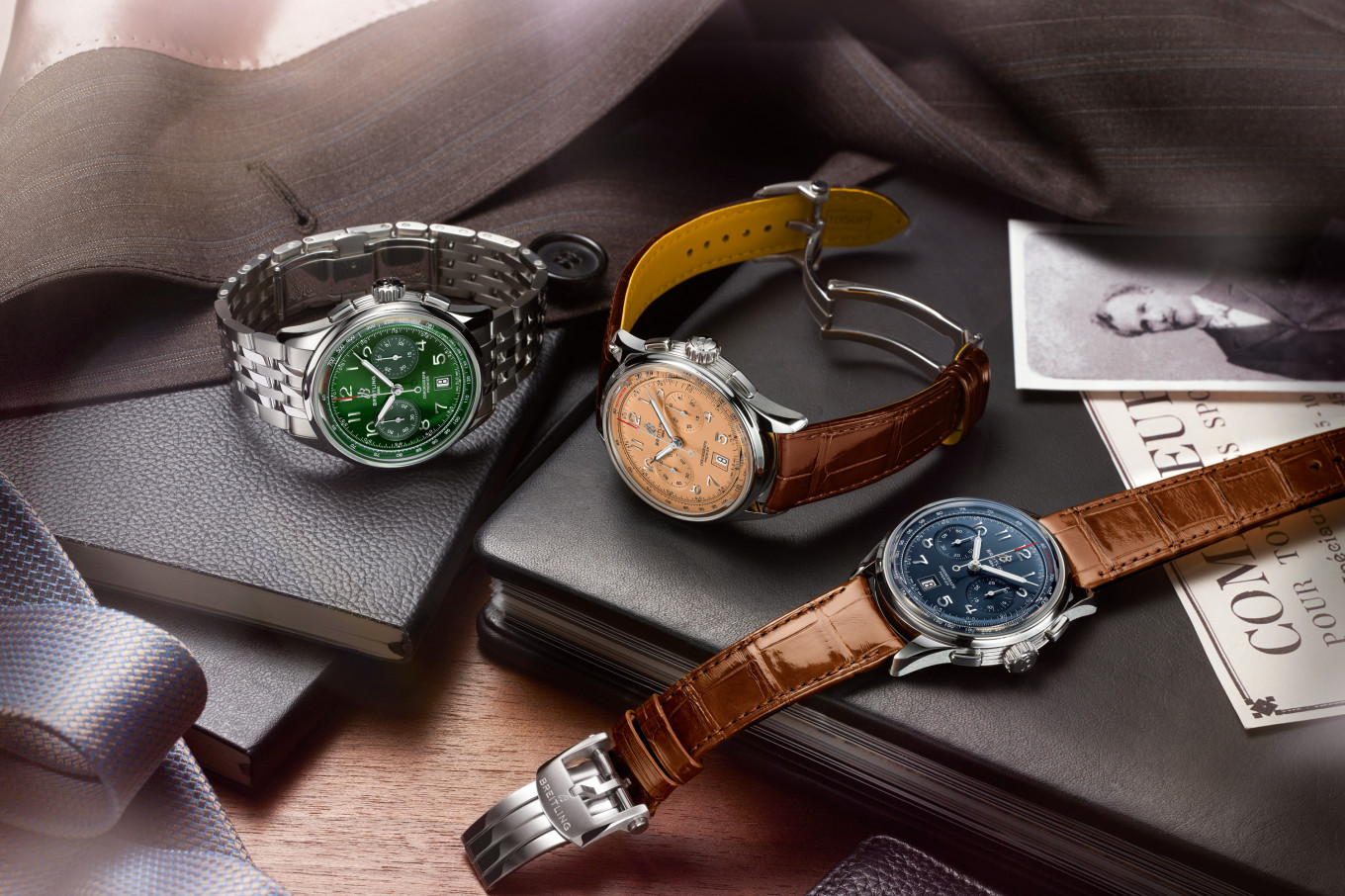 Breitling Introduces Six New Models for the Premier Collection