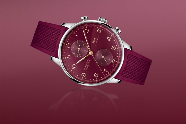 2024 IWC Portugieser Chronograph Year of the Dragon burgundy dial IW371629 2 2048x1365 1