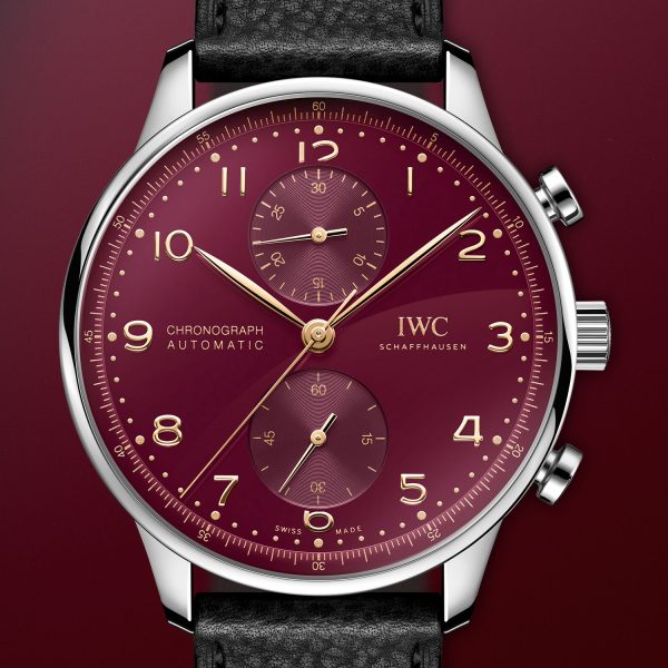 2024 IWC Portugieser Chronograph Year of the Dragon burgundy dial IW371629 6