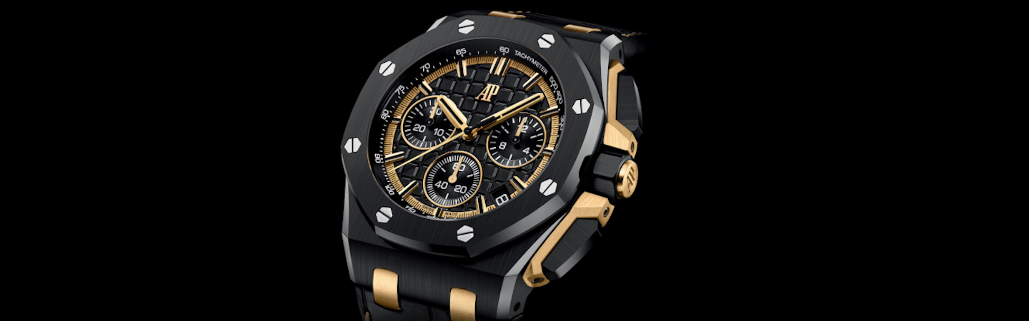 4 Highlights from Audemars Piguet Royal Oak Offshore Selfwinding Chronograph Black Ceramic And Yellow Gold