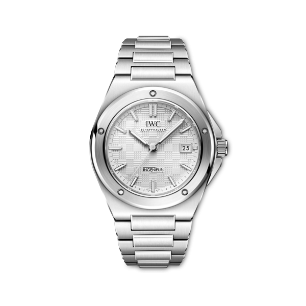 IWC Ingenieur Automatic 40 with a silver dial