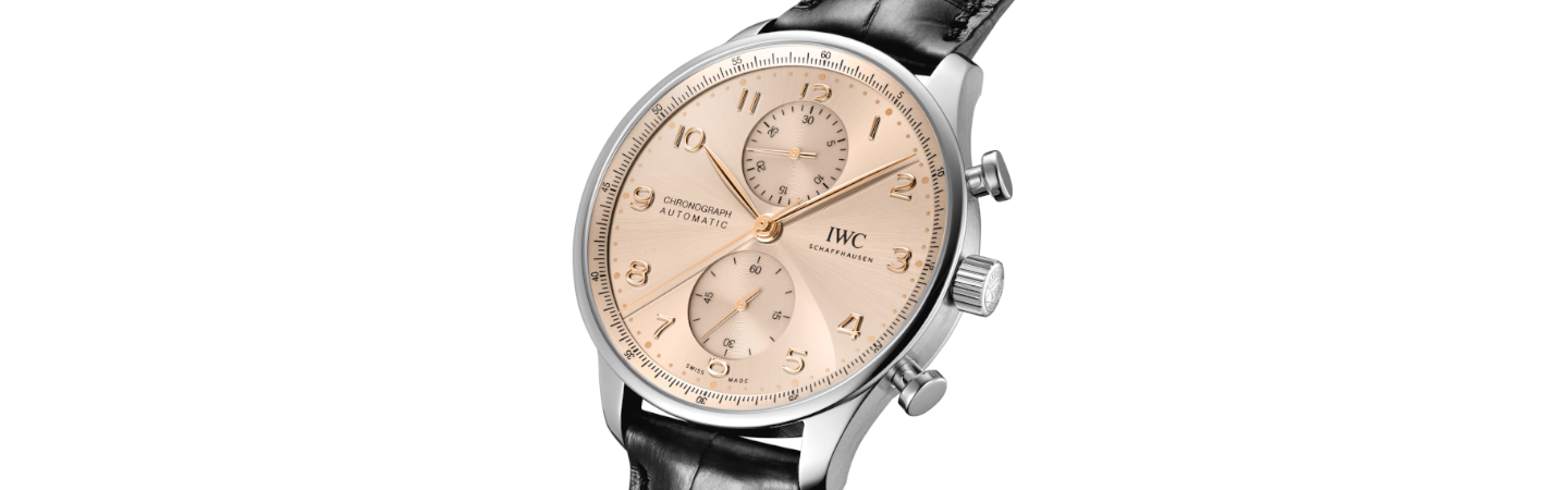 IWC Portugieser Chronograph Now Comes in Dune Dial Colours