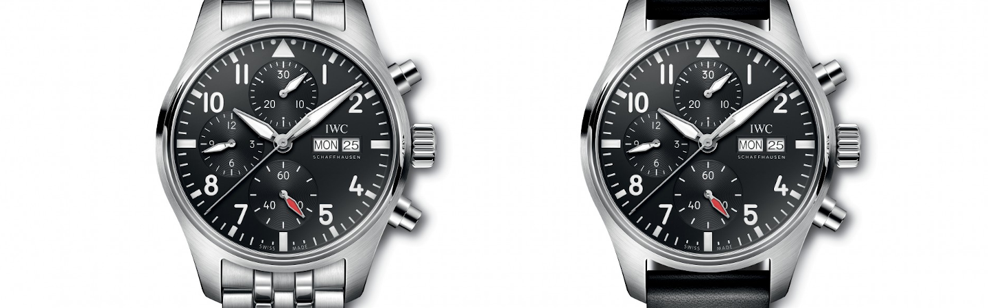 IWC Pilot’s Watch Chronograph 41 Now Comes with Black Dial