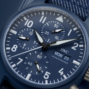 IWC Schaffhausen 41mm Pilot’s Chronograph Now Comes in Ceramic