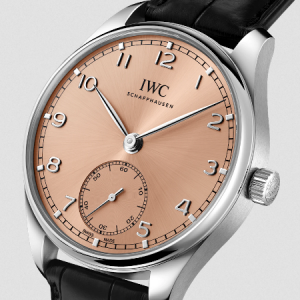 IWC Portugieser Automatic Now Comes with Salmon Dial