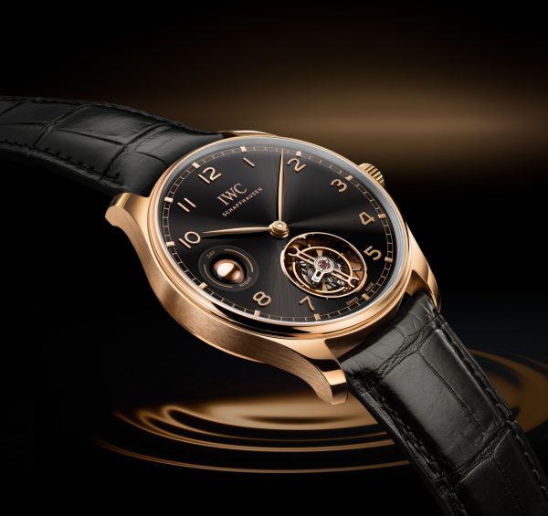PORTUGIESER HAND WOUND TOURBILLON WITH A GLOBE SHAPED DAY AND NIGHT INDICATION