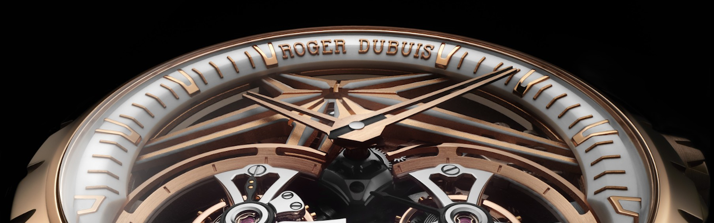 Roger Dubuis Excalibur Double Tourbillon White Ceramic, The Expression of Sophistication