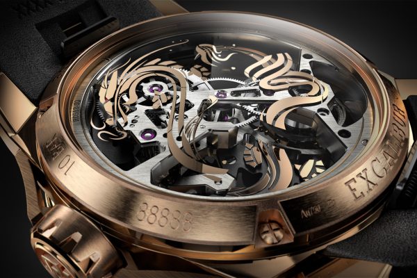 Roger Dubuis Excalibur Dragon Monotourbillon caseback