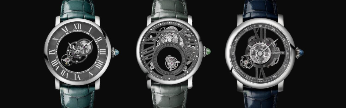 Cartier Presents Three “Fine Watchmaking” Watches