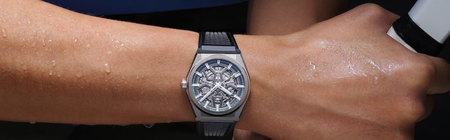 Zenith DEFY Classic Titanium Offers The Casual Elegance and Comfort