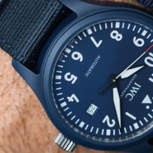 The New Laureus in Blue Ceramic introduced by IWC Schaffhausen