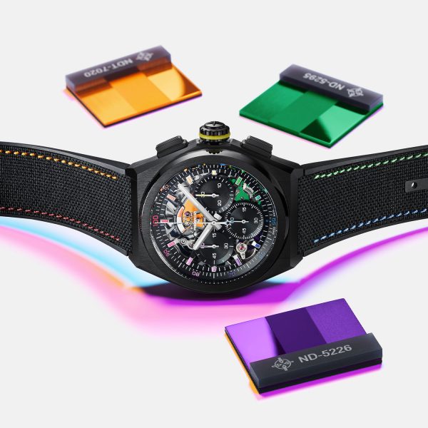 Zenith Defy Chroma II El Primero 21 high Frequency Chronograph rainbow black ceramic 2023 1