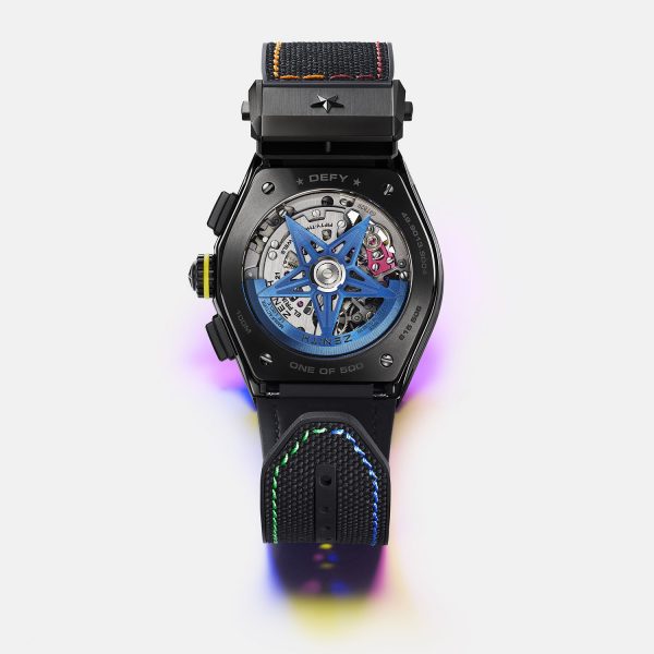 Zenith Defy Chroma II El Primero 21 high Frequency Chronograph rainbow white and black ceramic 2023 2