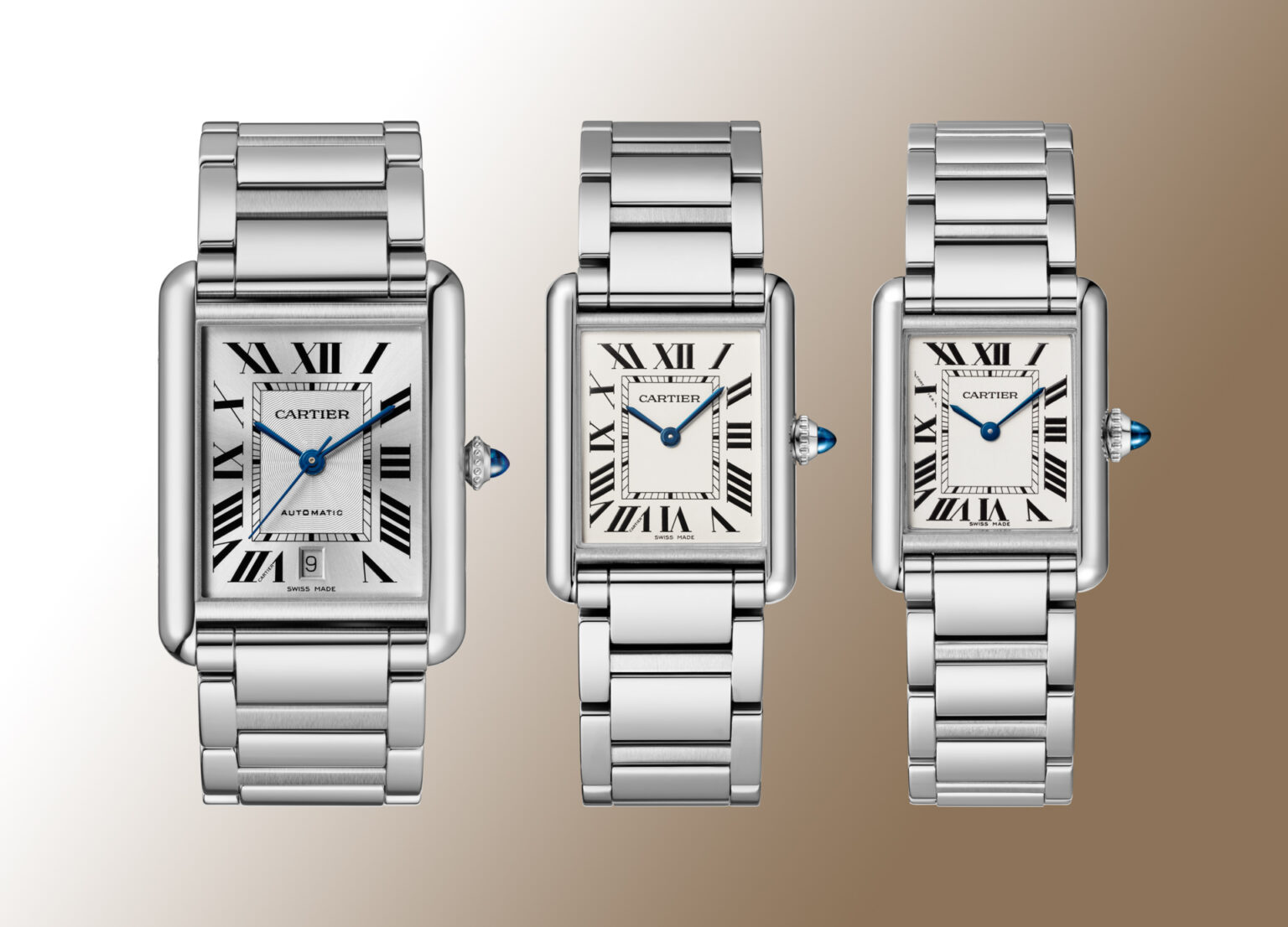 The New Must de Cartier Tank Comes in 3 Case Sizes Articles