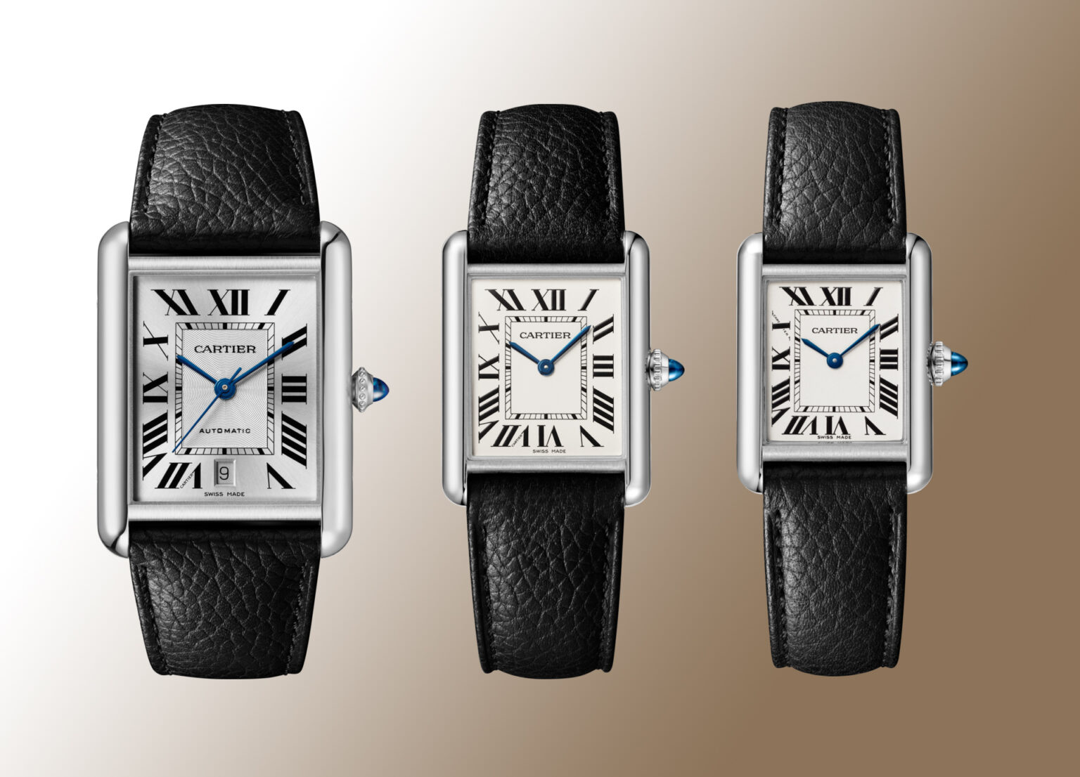 The New Must de Cartier Tank Comes in 3 Case Sizes Articles