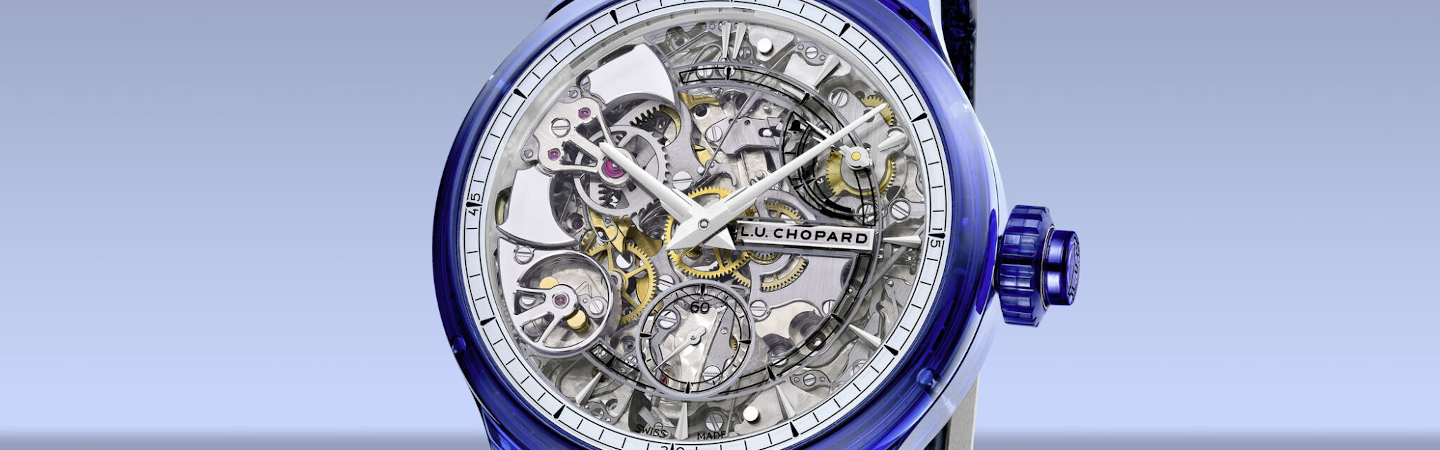 The New Chopard L.U.C Full Strike Comes with A Blue Sapphire Material