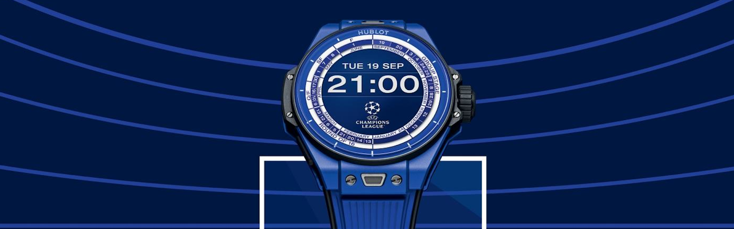 Get Ready for The Goals with Hublot Big Bang e Gen3 UEFA Champions League