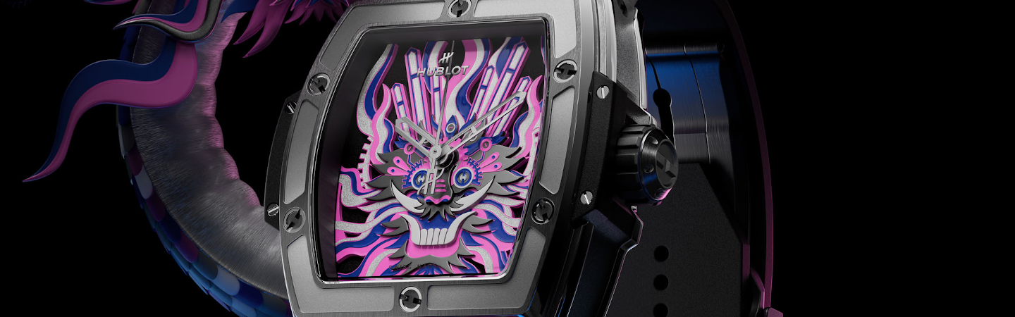 Hublot Celebrates the Year of the Dragon with All-New Spirit of Big Bang Titanium Watch