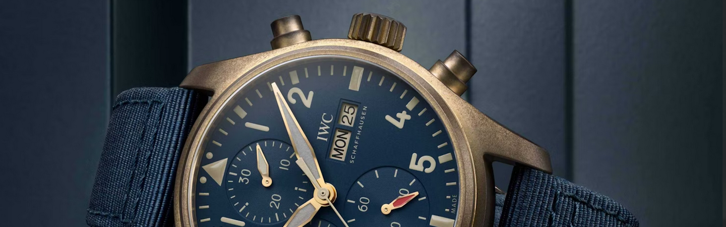 IWC Top Gun is Back with A Bronze Case