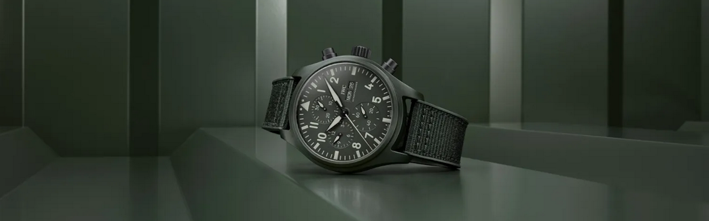 IWC Introduces Top Gun New Models In White & Green Ceramic
