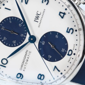 The New IWC Portugieser Comes in Panda Blue and White Dials