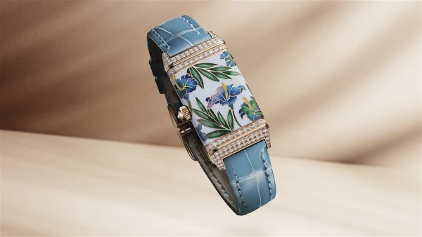 jaeger lecoultre reverso one precious flowers hibiscus enamel q3292422 5 jaeger lecoultre reverso one precious flowers hibiscus enamel q3292422 5
