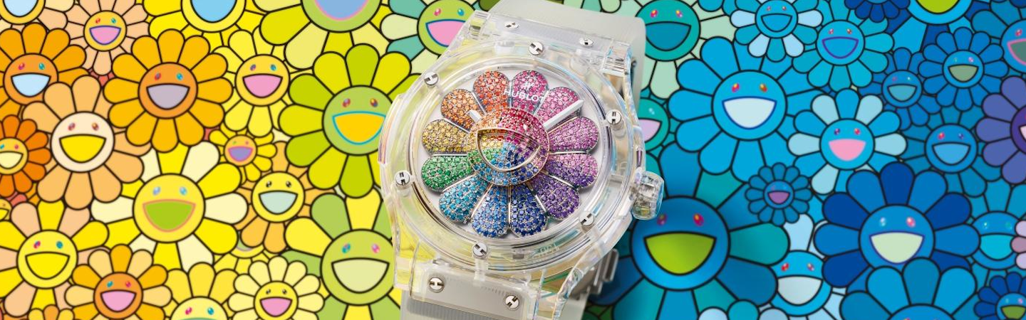 Hublot Unveils The Classic Fusion Takashi Murakami Sapphire Rainbow